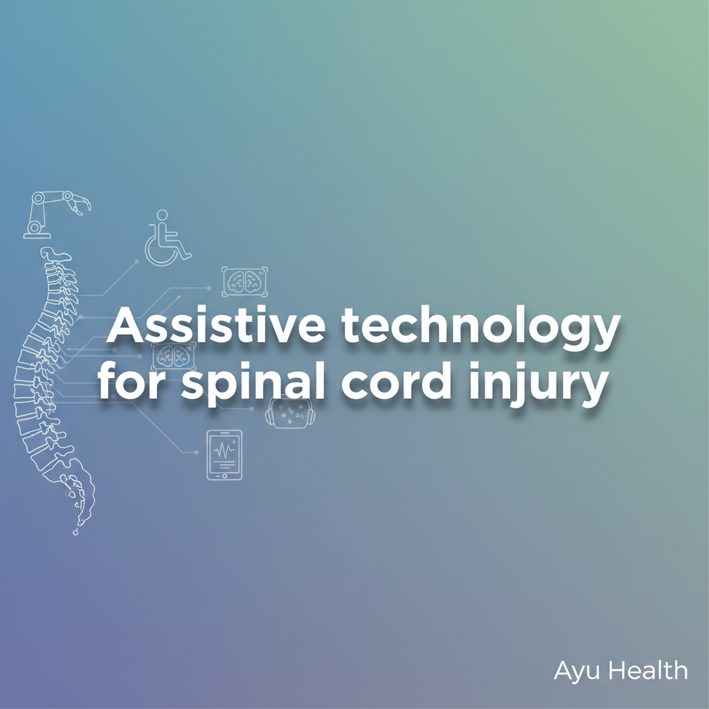 What is Assistive technology for spinal cord injury: Complete Guide for India