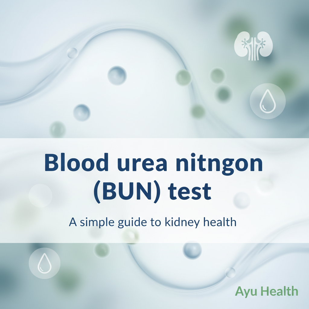 What is Blood urea nitrogen (BUN) test: Complete Guide for India thumbnail