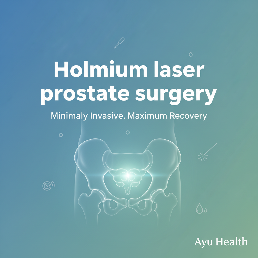 What is Holmium laser prostate surgery: Purpose, Procedure & Costs in India