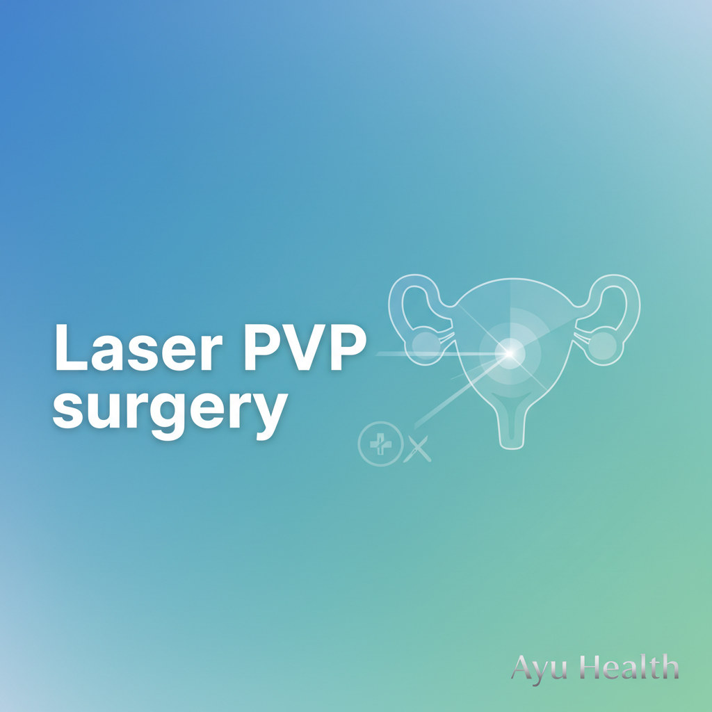 Laser PVP Surgery: BPH Treatment & Recovery Guide