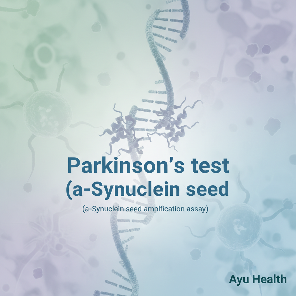 Parkinson's Test: a-Synuclein Seed Amplification Assay thumbnail