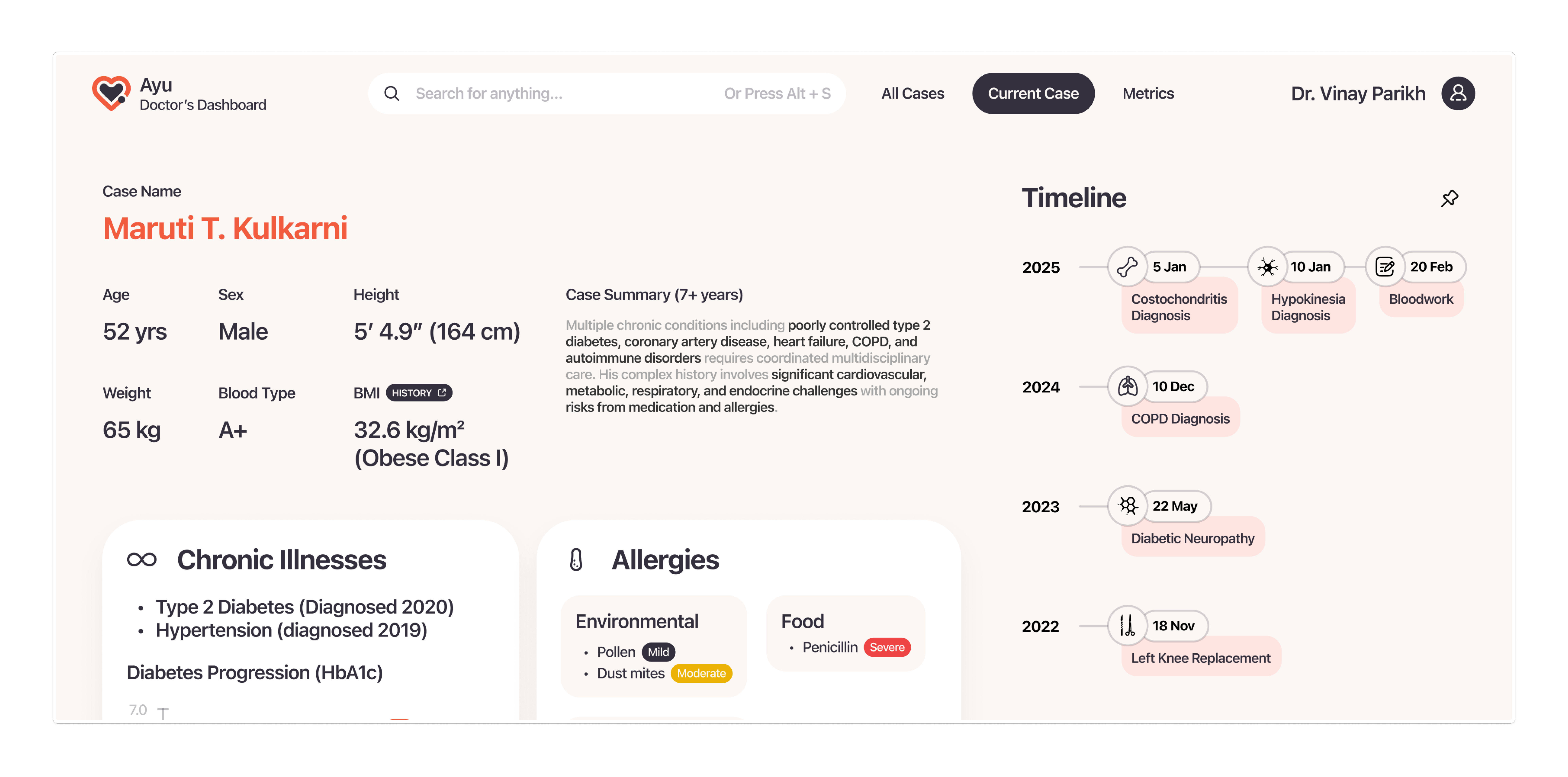 Doctor Dashboard